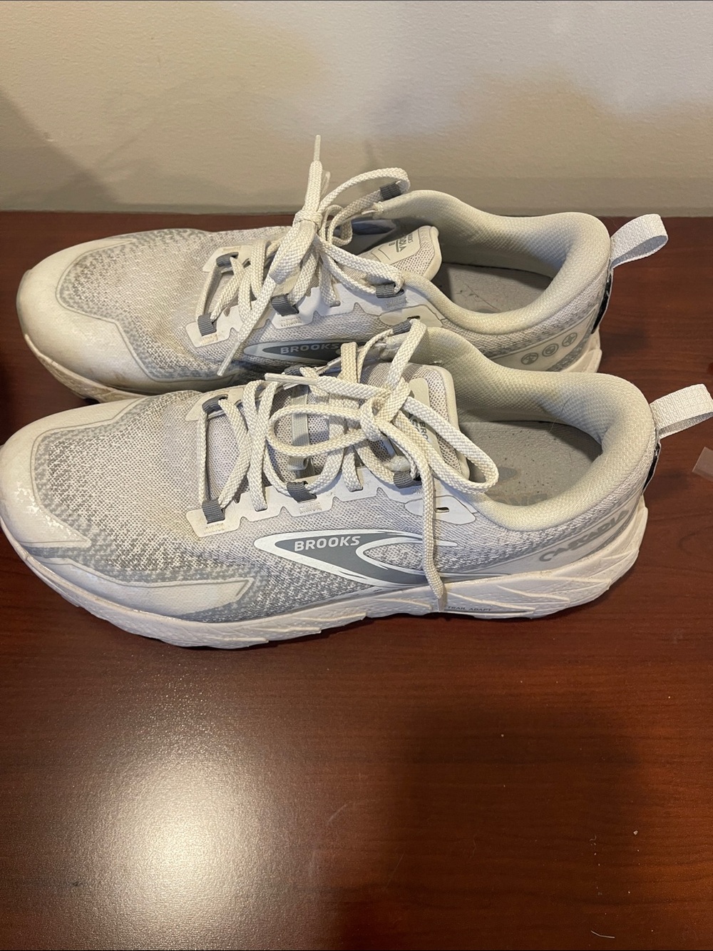 Brooks Cascadia trail shoes  in Light Grey